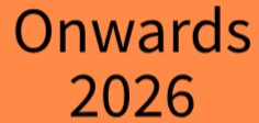 Onwards 2026